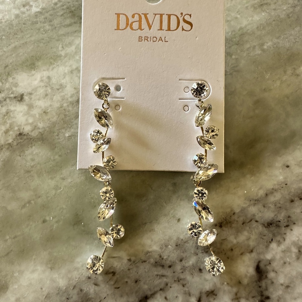 David’s Bridal Wedding Earrings